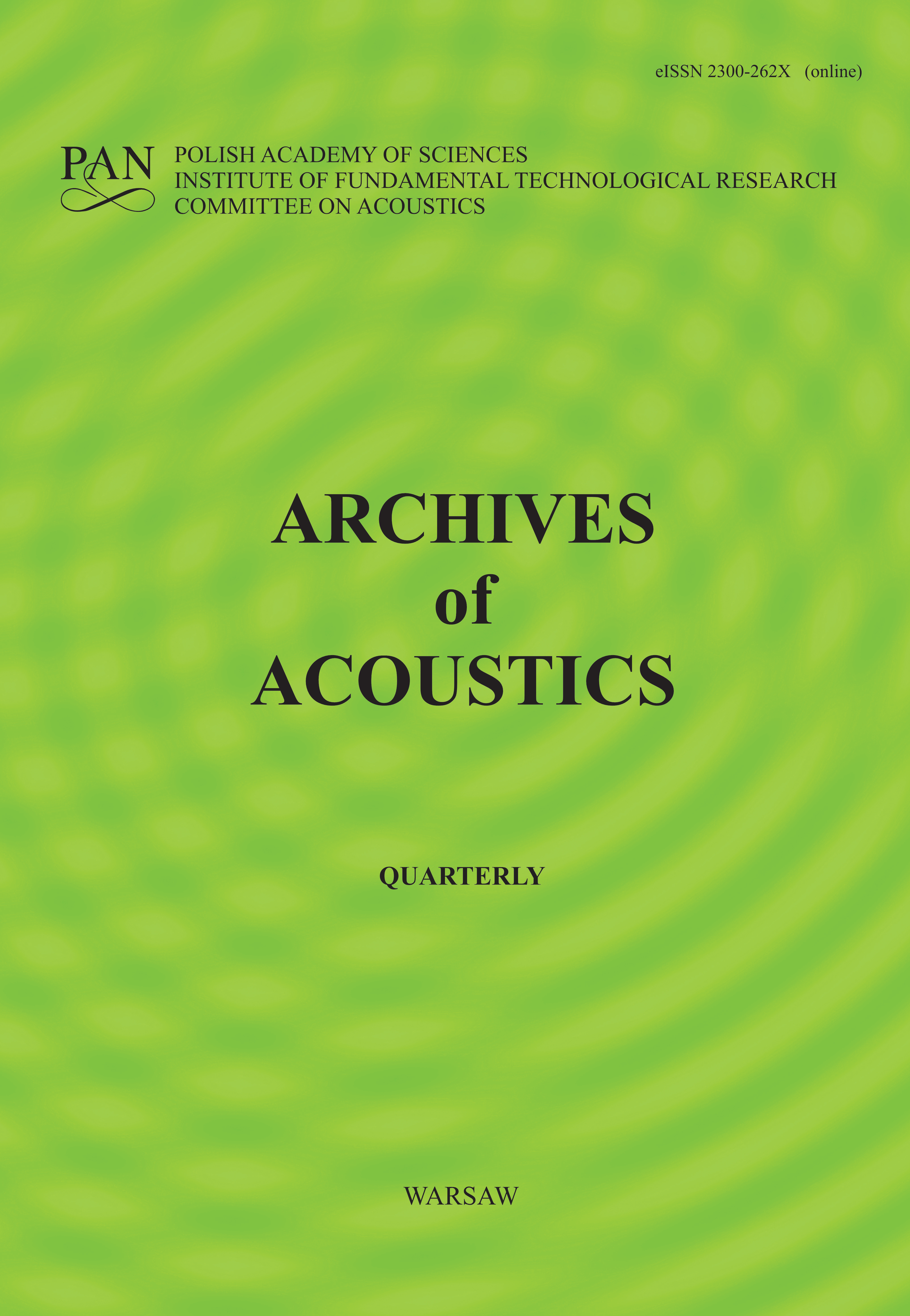 The cover of journal