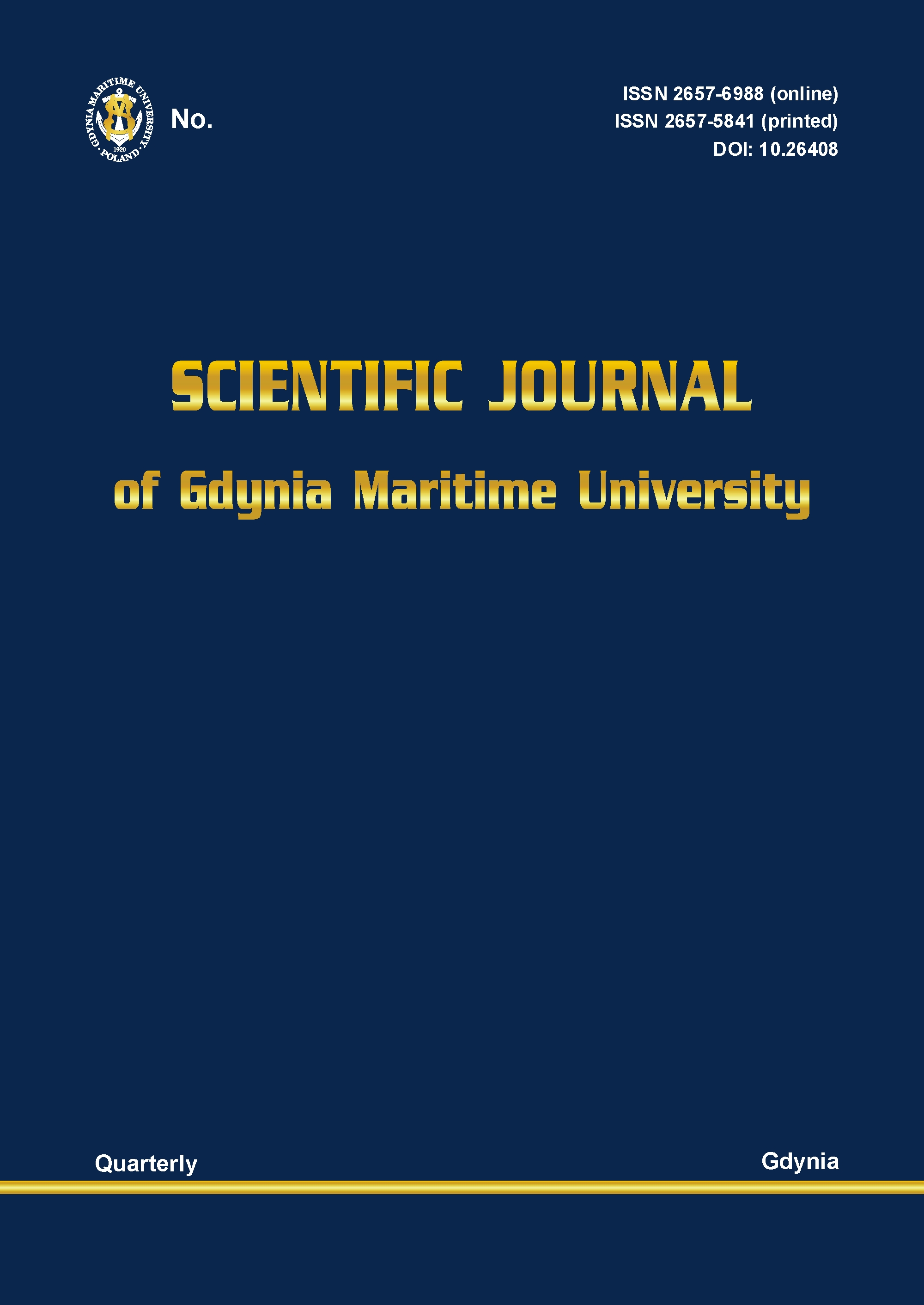 The cover of journal